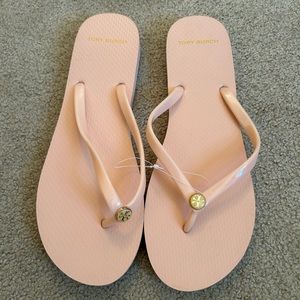 Tory Burch pink flip flops in women’s size 11